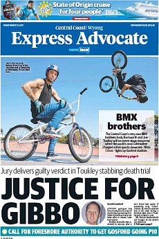 Express Advocate - Wyong - March 31st 2017
